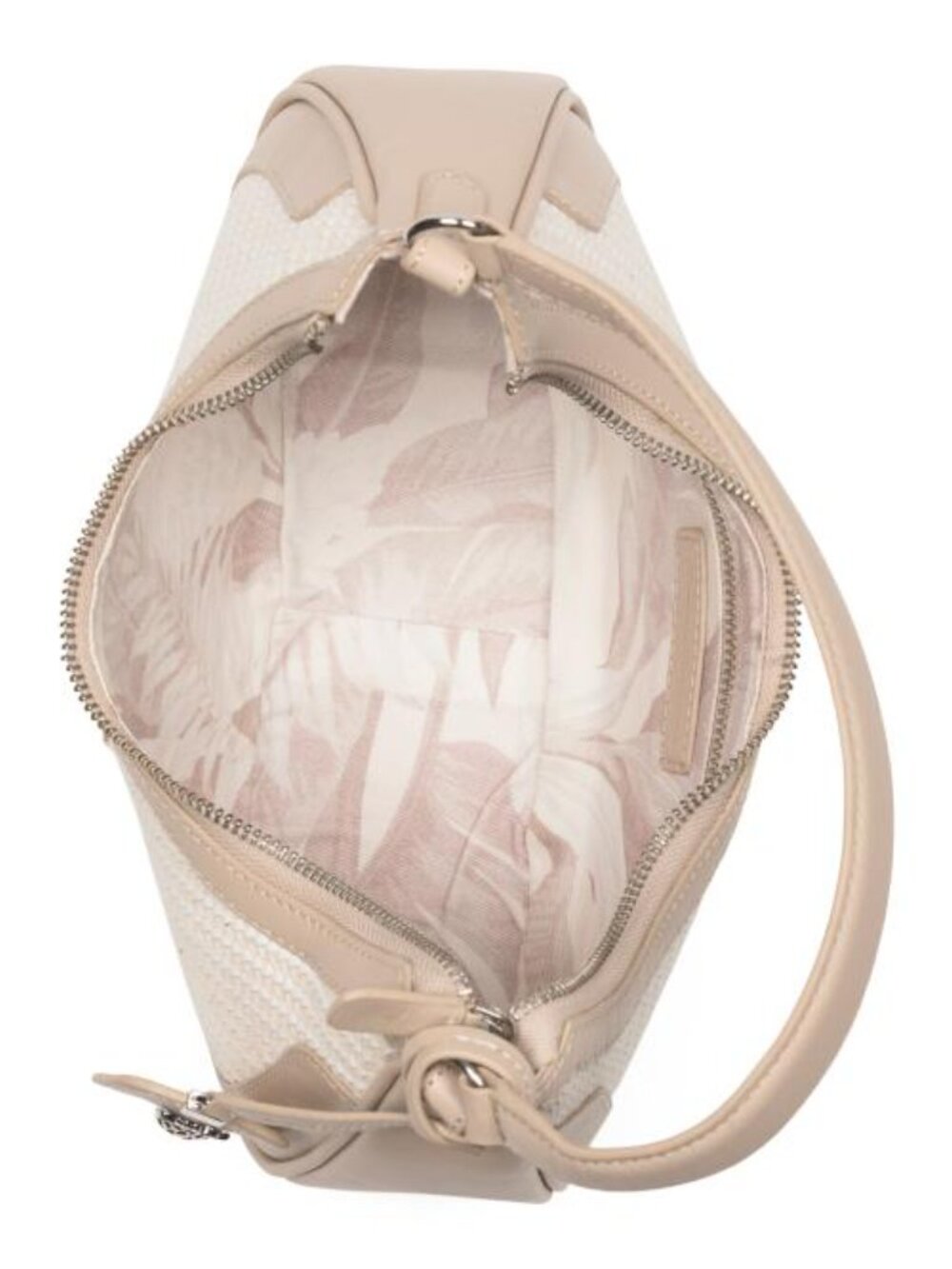 TOMMY BAHAMA Soft Raffia Satchel With Leather Trim - Picture 2 of 5